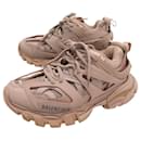 BALENCIAGA SNEAKER TRACK 545236 36 IN CANVAS & LEATHER TAUPE SHOES - Balenciaga