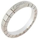 Anel masculino Cartier em ouro branco 18K