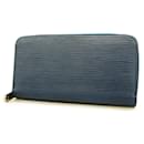 Louis Vuitton Long Wallet Epi Zippy M61873 Indigo Blue