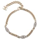 Choker Chanel Marque Coco CC Rhinestone