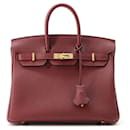 Bolsa Hermes Birkin 25 em Rouge H - Hermès