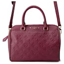 Louis Vuitton Monogram Empreinte Speedy Bandouliere 25 Handbag