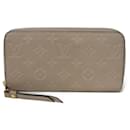 Portefeuille Long Louis Vuitton en Monogram Empreinte Gris