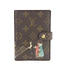 Couverture de carnet Agenda PM Illustre Louis Vuitton