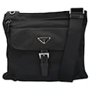 Bolsa de ombro de nylon Prada BT0573