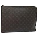 LOUIS VUITTON Monogram Posh Documents Clutch Bag M53456 LV Auth mr348 - Louis Vuitton