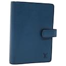 LOUIS VUITTON Epi Agenda MM Day Planner Cover Blue R20055 LV Auth hk1395 - Louis Vuitton