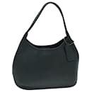 Borsa a mano in pelle verde Auth am6541 - Coach