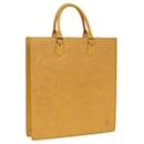 LOUIS VUITTON Epi Sac Plat Bolso de Mano Amarillo M52079 LV Auth 83565 - Louis Vuitton