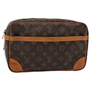 LOUIS VUITTON Monogram Compiegne 28 Clutch Bag M51845 LV Auth yk13843 - Louis Vuitton