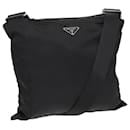 PRADA Shoulder Bag Nylon Black Auth am6538 - Prada