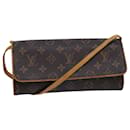 LOUIS VUITTON Monogram Pochette Twin GM Sac à bandoulière M51852 LV Auth ep4866 - Louis Vuitton