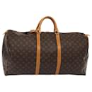 LOUIS VUITTON Monogram Keepall 60 Boston Bag M41422 LV Auth yk13750 - Louis Vuitton