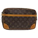 LOUIS VUITTON Monogram Compiegne 28 Bolsa Clutch M51845 LV Auth am6523 - Louis Vuitton