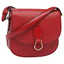 LOUIS VUITTON Epi Saint Cloud PM Schultertasche Rot M52217 LV Auth 82607 - Louis Vuitton