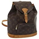 LOUIS VUITTON Mochila Monogram Montsouris MM M51136 LV Auth 82287 - Louis Vuitton