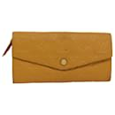 LOUIS VUITTON Empreinte Portefeuille Curieuse Wallet M60409 Auth bs16087 - Louis Vuitton