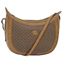 Bolso de Hombro Micro GG Supreme de PVC Cuero Beige 46 001 4856 Auth ac3114 - Gucci