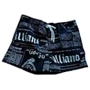 Nine John Galliano Newspaper Swim Shorts Underwear EU XL