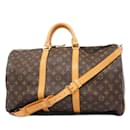 Louis Vuitton Monogram Keepall Bandouliere 50