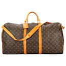 Louis Vuitton Canvas Monogram Keepall Bandouliere 60