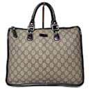 Gucci GG Supreme Joy Tote Canvas & Leather Bag