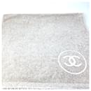 Serviette de plage en drap Chanel 18P CC Coco Mark