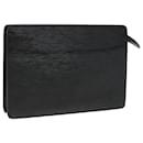 LOUIS VUITTON Epi Pochette Homme Clutch Bag Black Noir M52522 LV Auth 83029 - Louis Vuitton