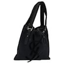 SAINT LAURENT Kahala Tote Bag Canvas Navy 123435 Auth hk1417 - Saint Laurent