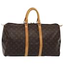 LOUIS VUITTON Monogram Keepall 45 Boston Tasche M41428 LV Auth 84014 - Louis Vuitton