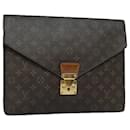 LOUIS VUITTON Monogram Porte Documents Senatur Briefcase M53335 LV Auth 83552 - Louis Vuitton