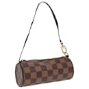 LOUIS VUITTON Damier Ebene Papillon Pouch LV Auth 82985 - Louis Vuitton