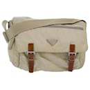 Bolso de Hombro PRADA Nylon Beige Auth yk13906 - Prada