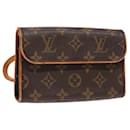 LOUIS VUITTON Monogram Pochette Florentine Borsa a vita M51855 LV Auth bs16119 - Louis Vuitton