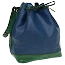 LOUIS VUITTON Sac à épaule Epi Noe Bicolore Vert Bleu M44044 LV Auth 83035 - Louis Vuitton