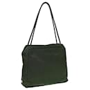 Bolsa de Ombro PRADA em Nylon Caqui Auth bs16000 - Prada