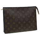 LOUIS VUITTON Monogram Poche Toilette 26 Pouch M47542 LV Auth 82992 - Louis Vuitton