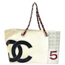 Chanel No.5 CC Coco Mark Chain Shoulder Tote Bag