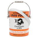 Orange Louis Vuitton Monogram Paint Can Satchel