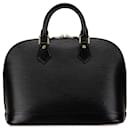 Black Louis Vuitton Epi Alma PM Handbag