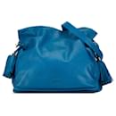 Bolsa transversal Flamenco com franjas LOEWE azul - Loewe