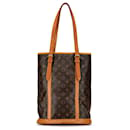 Seau GM Monogram Louis Vuitton marron