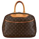 Bolsa Deauville Monogram Louis Vuitton marrom