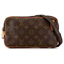 Bolso cruzado Pochette Marly Monogram Louis Vuitton marrón