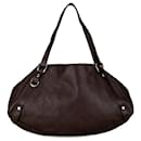 Brown Gucci Guccissima Abbey D-Ring Shoulder Bag