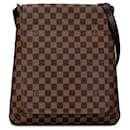 Bolso cruzado Musette Salsa GM Damier Ebene Louis Vuitton marrón