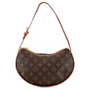 Brown Louis Vuitton Monogram Croissant PM Shoulder Bag