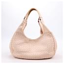 Bottega Veneta Nappa Intrecciato Medium Campana Beige Polvo