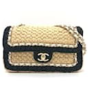 Bolso de Hombro Chanel Coco Mark Flap Doble Cadena