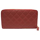 Chanel Matelasse Lambskin Long Wallet